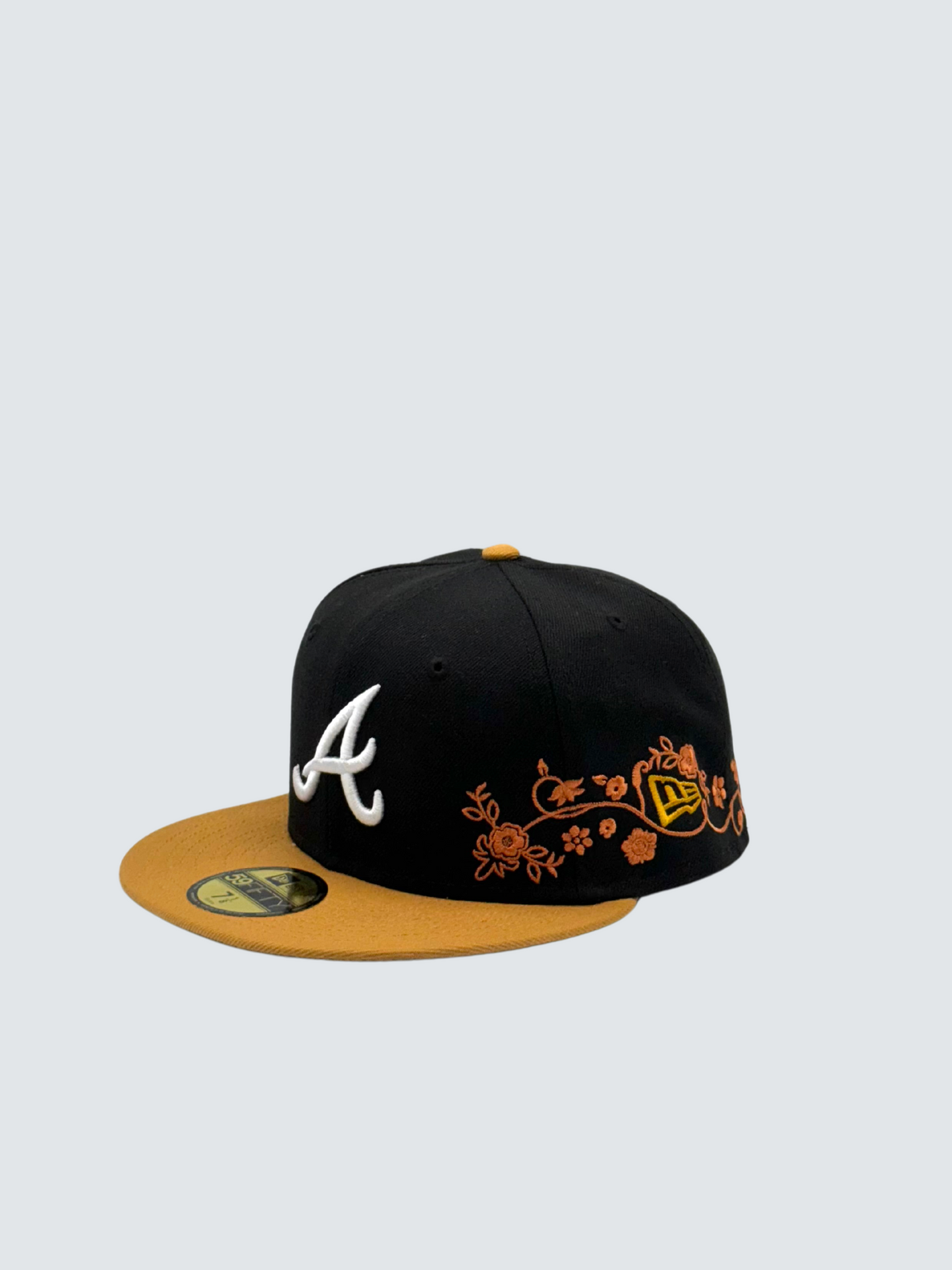 ATLANTA BRAVES FLORAL VINE NERO