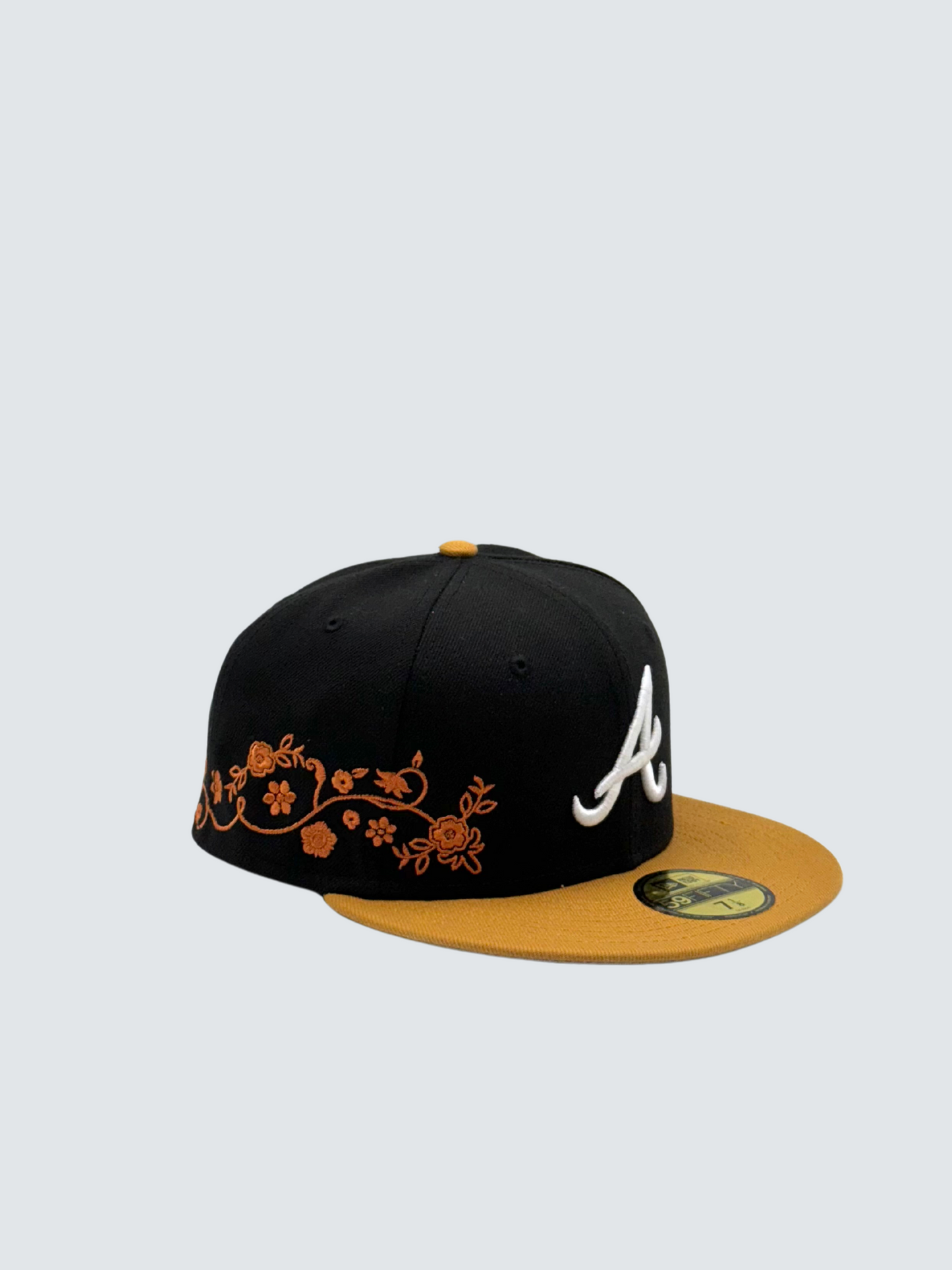 ATLANTA BRAVES FLORAL VINE NERO